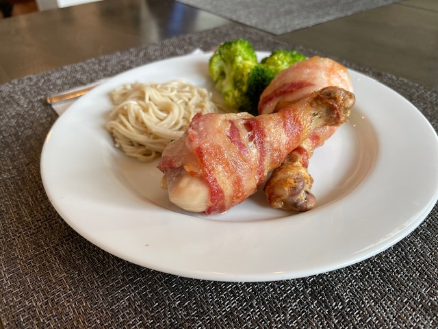 Simple Bacon-Wrapped Chicken Leg Recipe