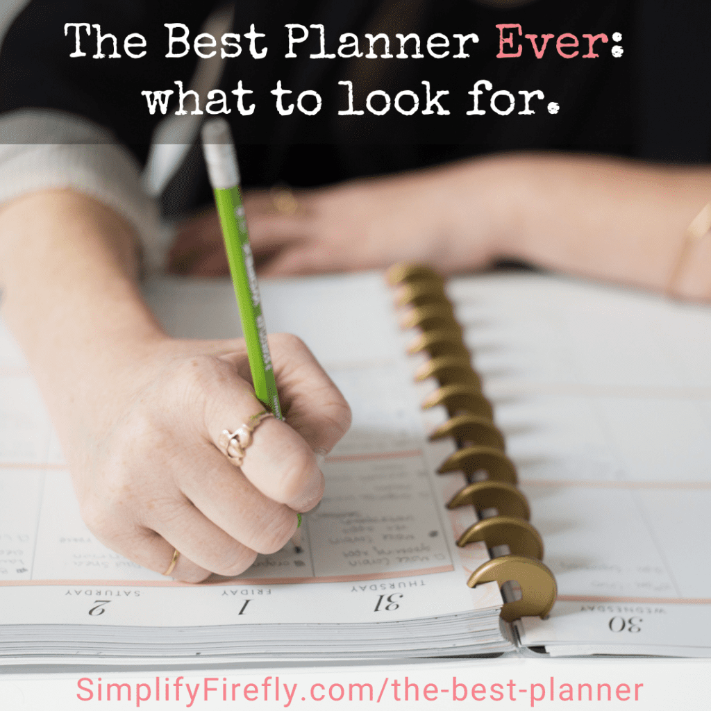 best planner ever what to look for