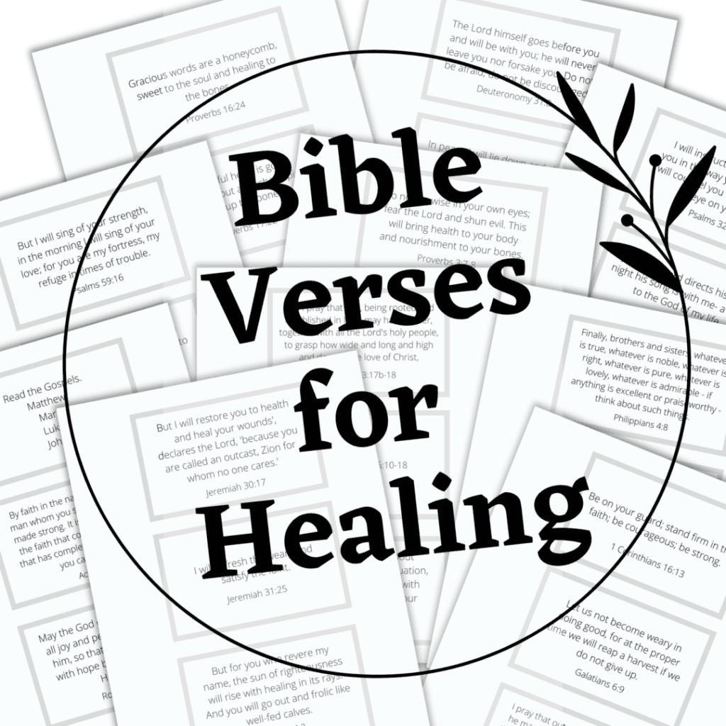 healing verses from Bible