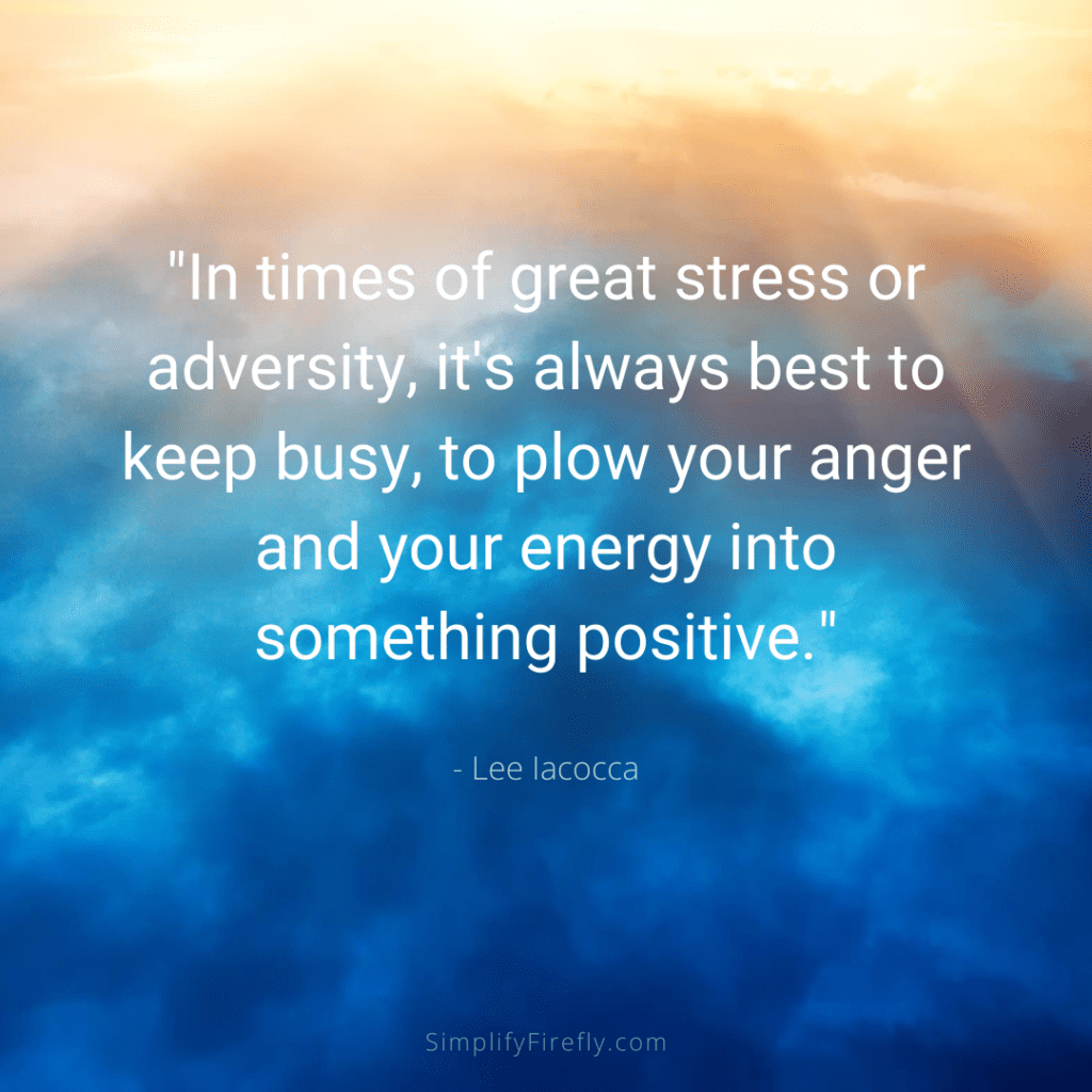 lee Iacocca quote on stress