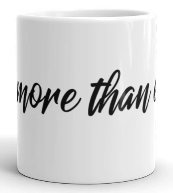do more than exist mug