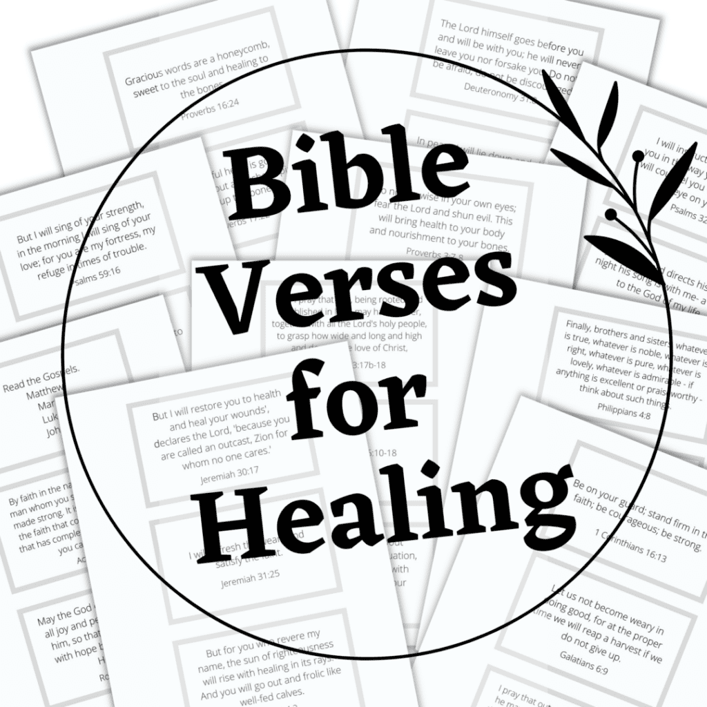 Bible Verses for Healing