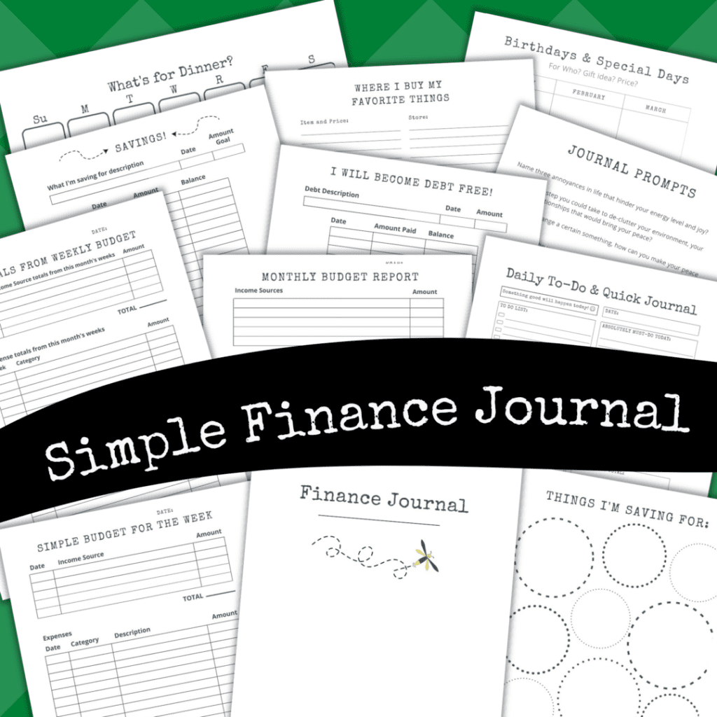 Simple Finance Journal